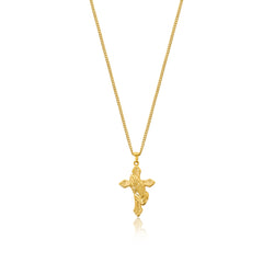 Faith Pendant Necklace - Gold