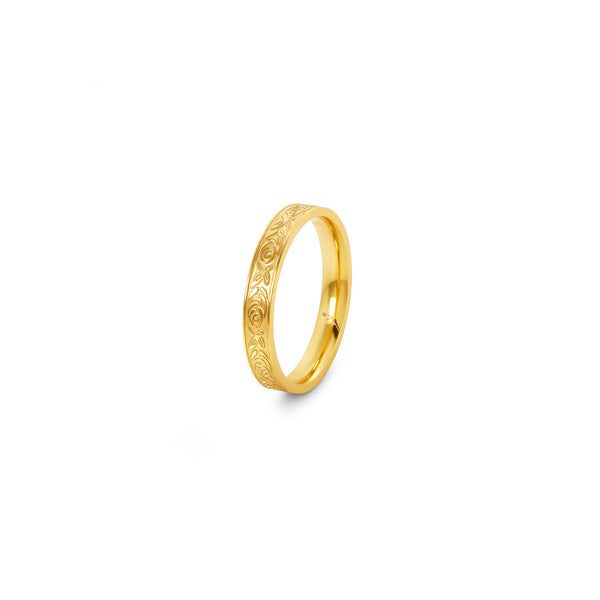 Floral Ring - Gold