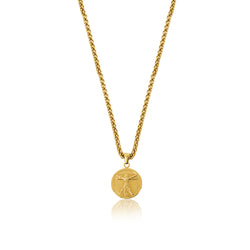 Vitruvian Pendant Necklace - Gold