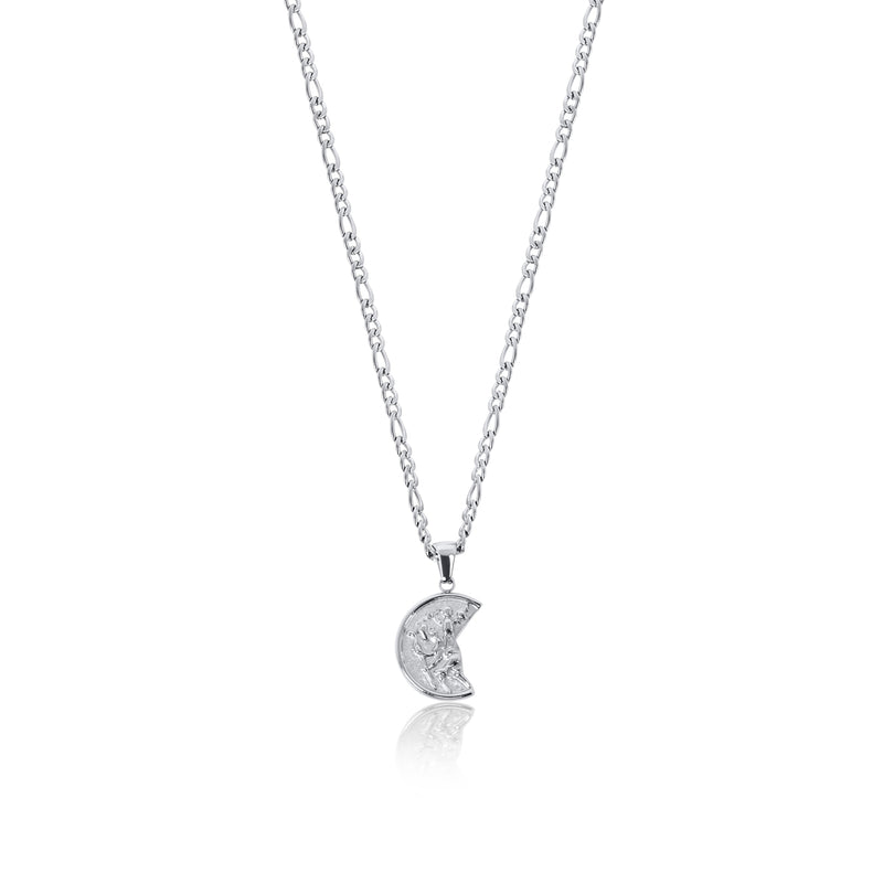 St Christopher Pendant Necklace - Silver