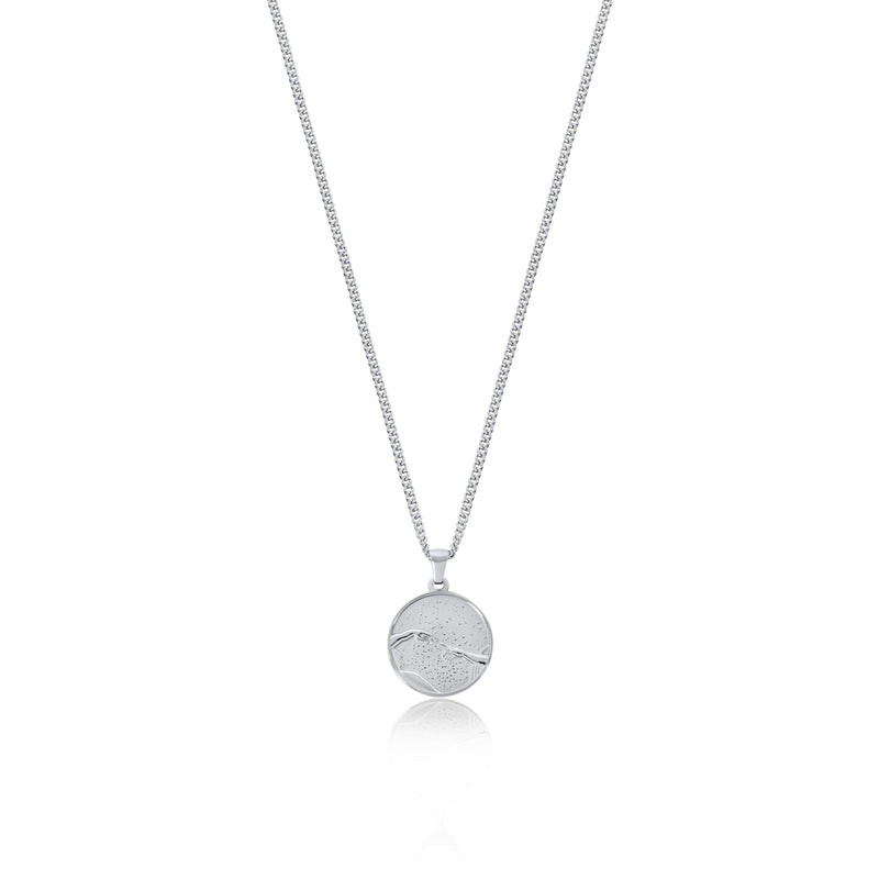 Creation of Adam Pendant Necklace - Silver