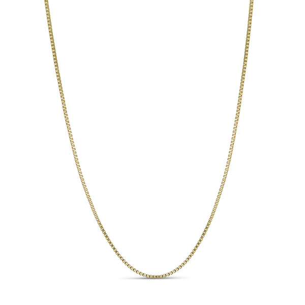 Box Chain Necklace - Gold