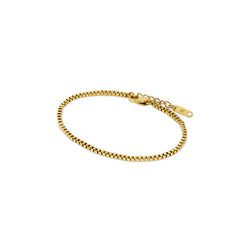 Box Chain Bracelet - Gold