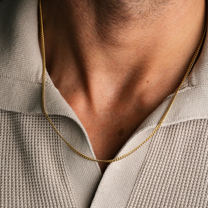 Minimal Chain Necklace - Gold