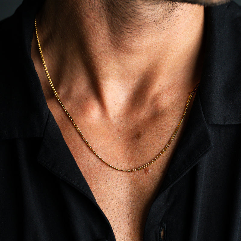 Minimal Chain Necklace - Gold