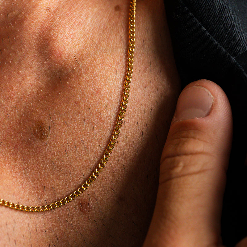 Minimal Chain Necklace - Gold