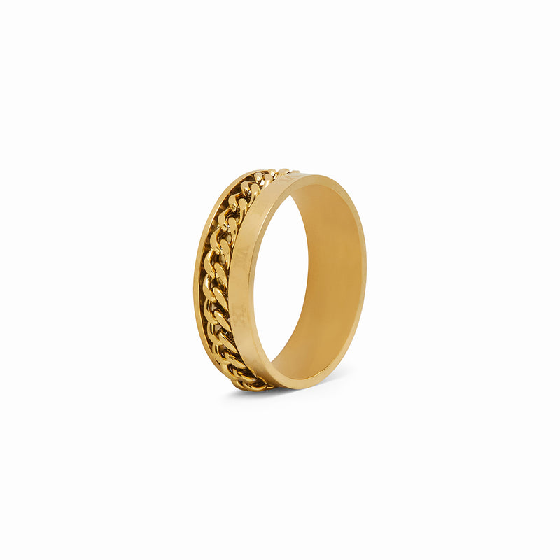 Cuban Numeral Ring - Gold