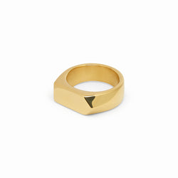 Flat Top Ring - Gold
