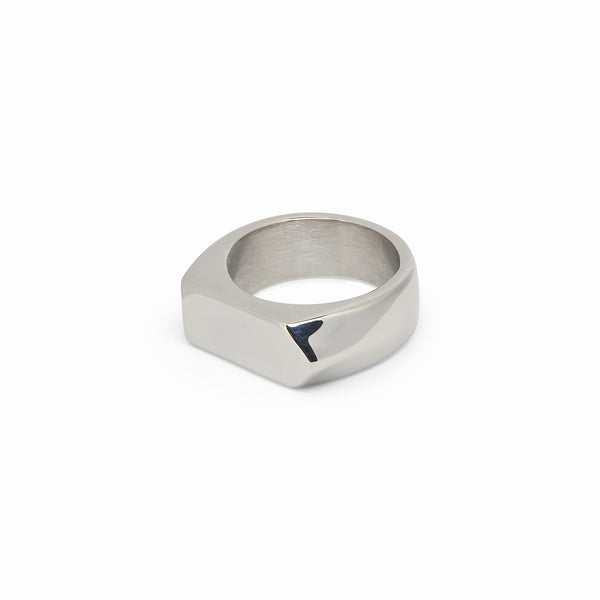 Flat Top Ring - Silver