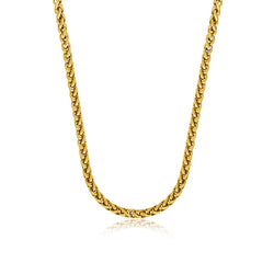 Wheat Chain Necklace - Gold