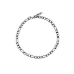Figaro Bracelet - Silver