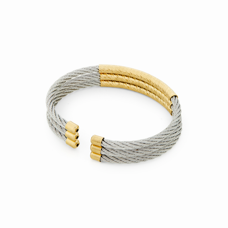 Layered Bracelet - Silver/Gold