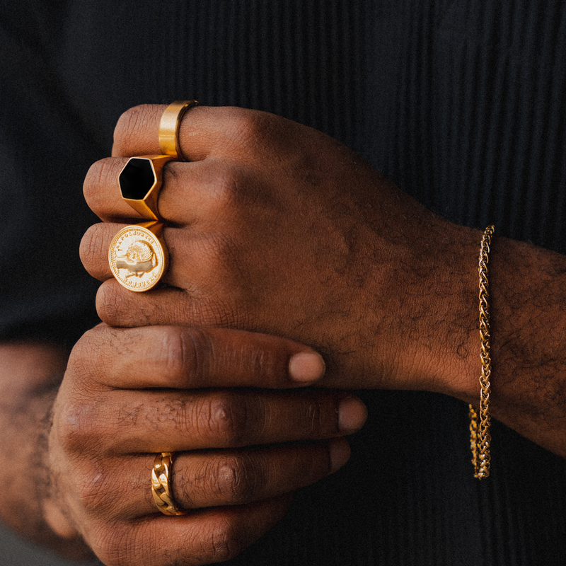 Coin Ring - Gold
